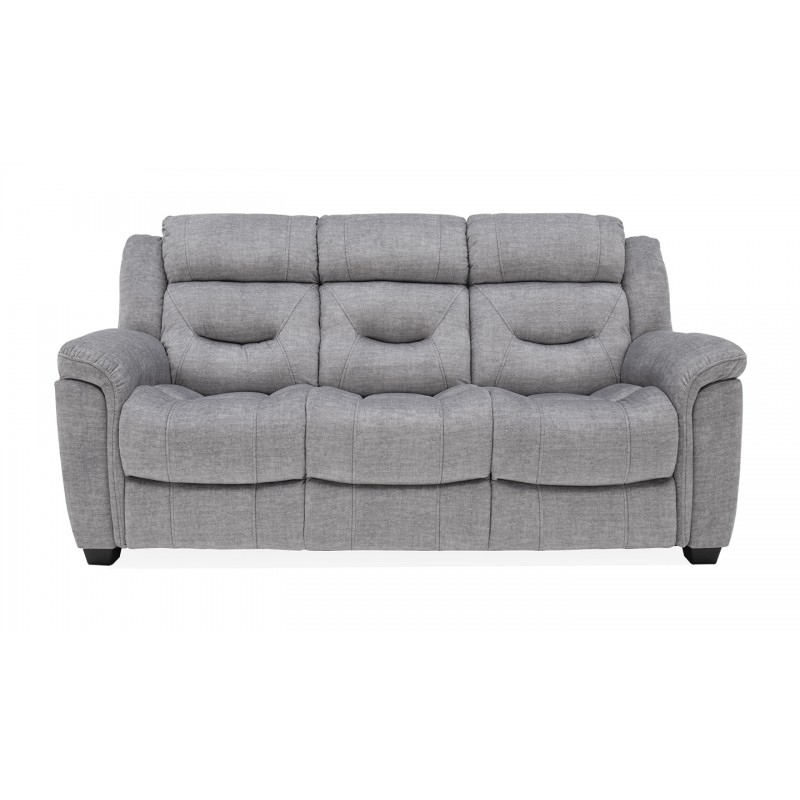 VL Dudley 3 Seater Fixed - Grey (Nett)